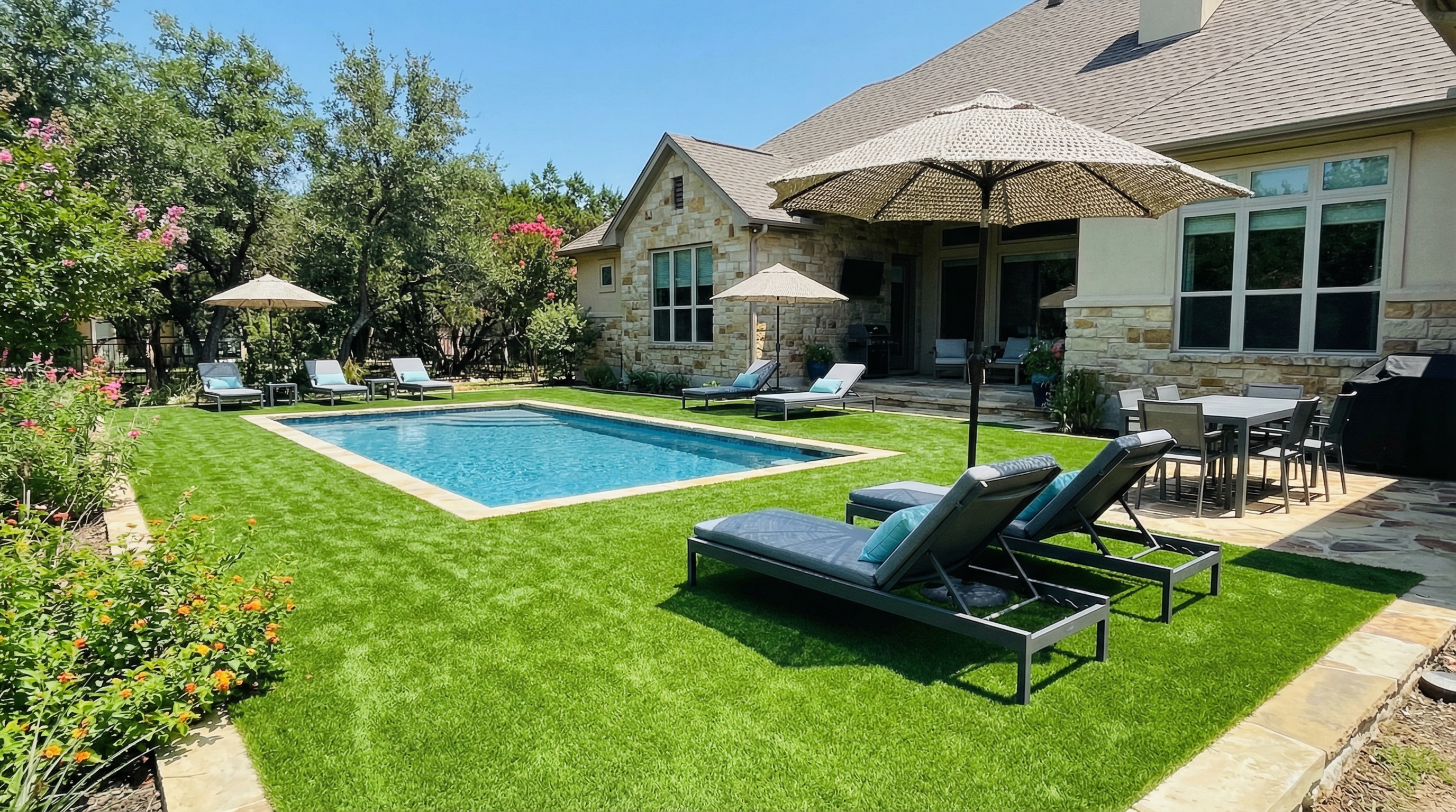 Pool Deck Transformation - After