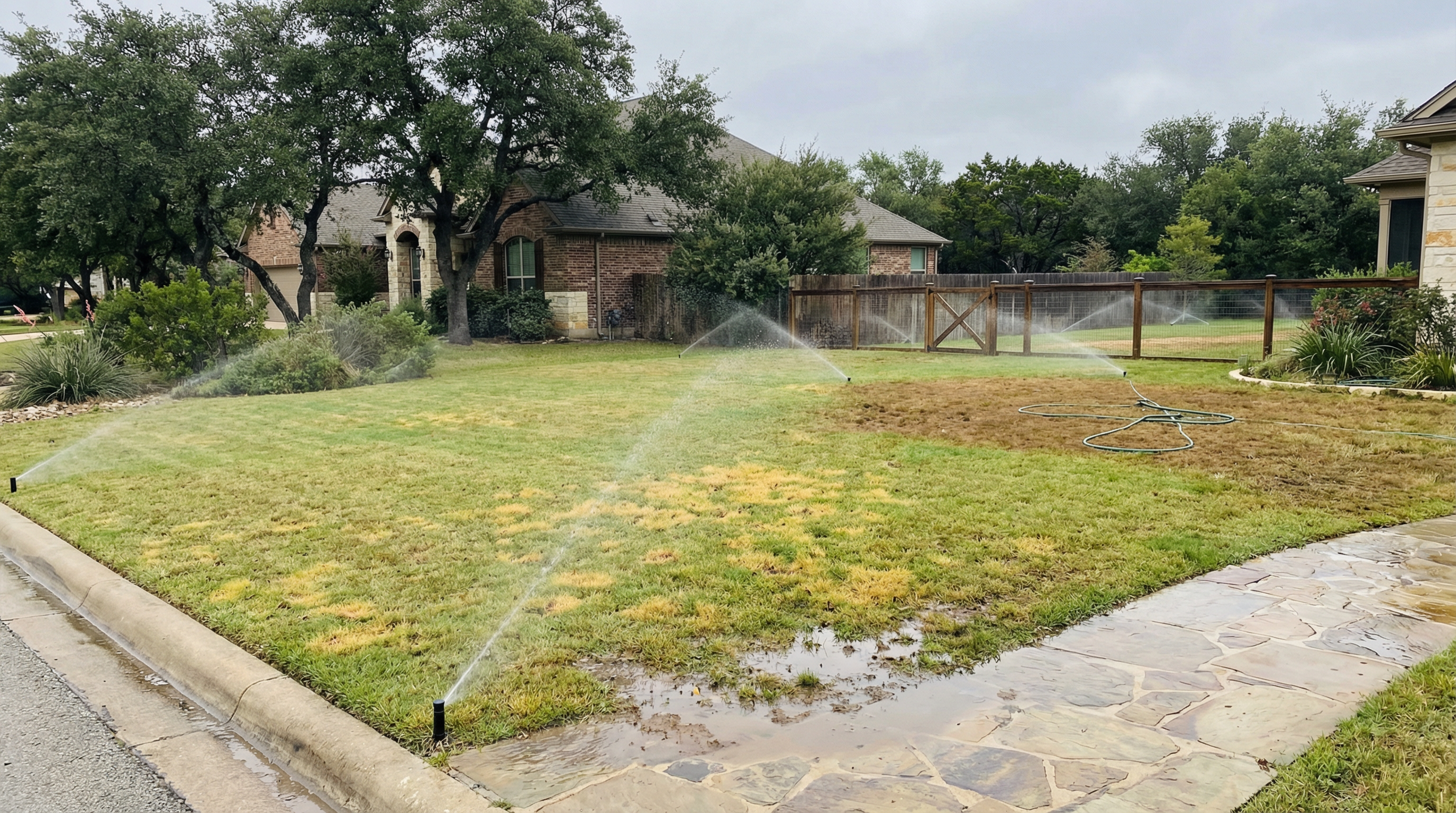 The Water Conservation Hero - Before